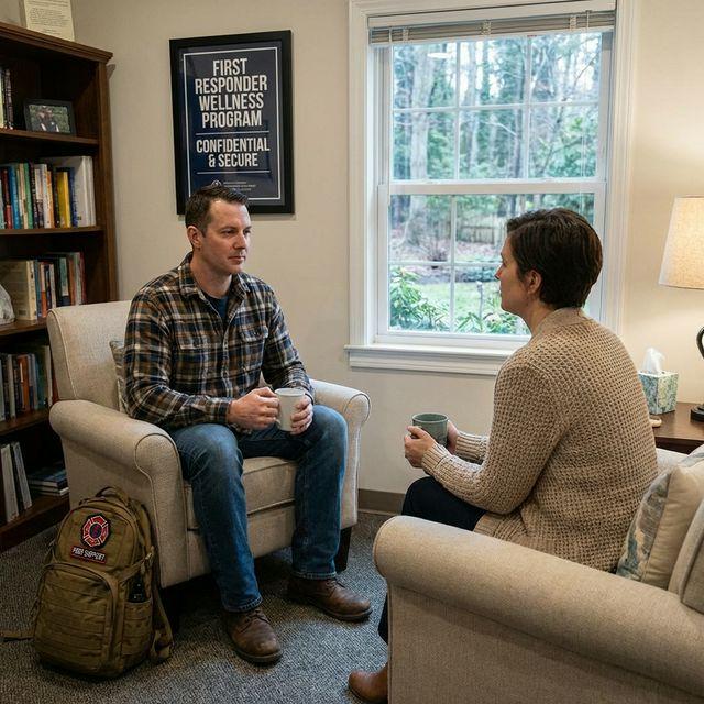 First Responder Addiction Treatment Session