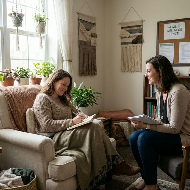 Women's Addiction Treatment Session