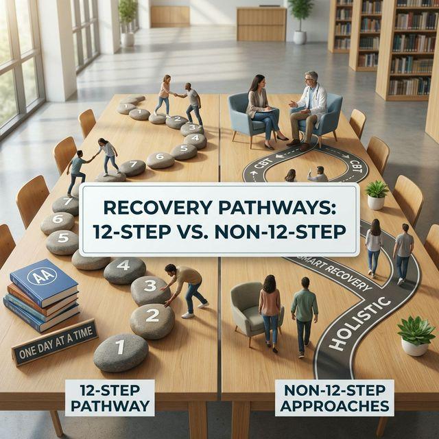 12-Step vs. Non-12-Step Approaches