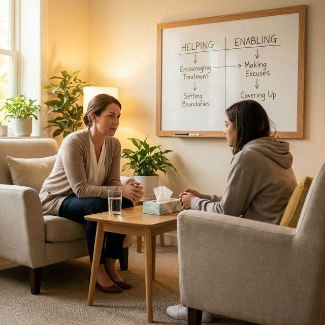 The Difference Between Helping and Enabling