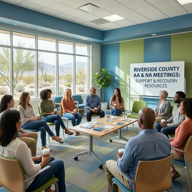 AA and NA Meetings in Riverside County