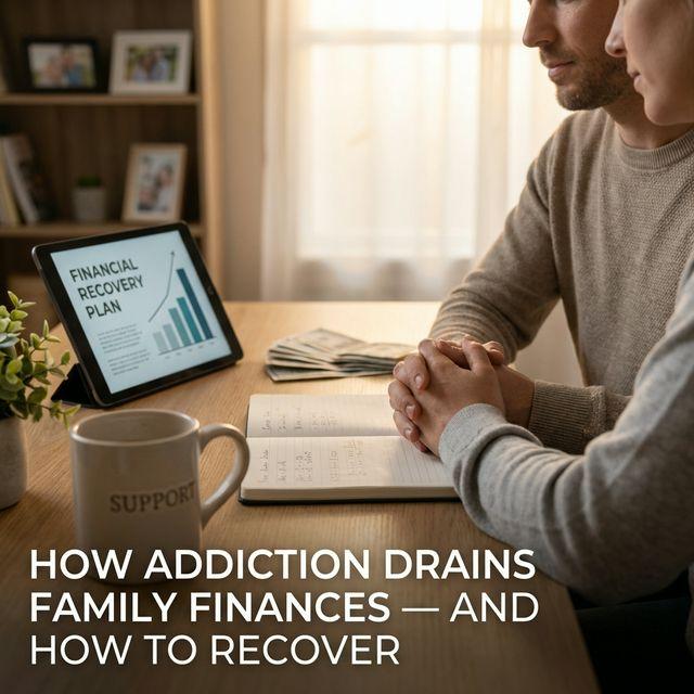 How Addiction Drains Family Finances — and How to Recover