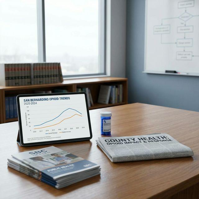 The Opioid Crisis in San Bernardino County: Data, Impact, and Solutions