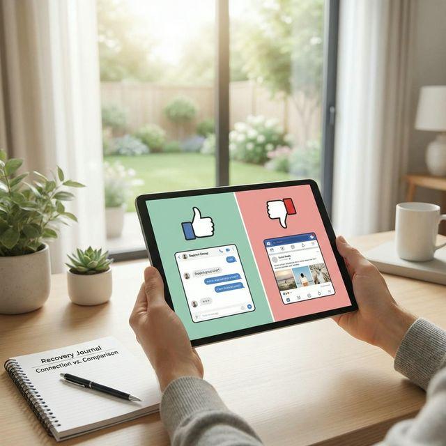 Social Media in Recovery: Does It Help or Harm?