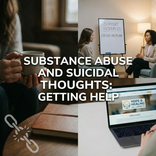 Substance Abuse and Suicidal Thoughts: Getting Help