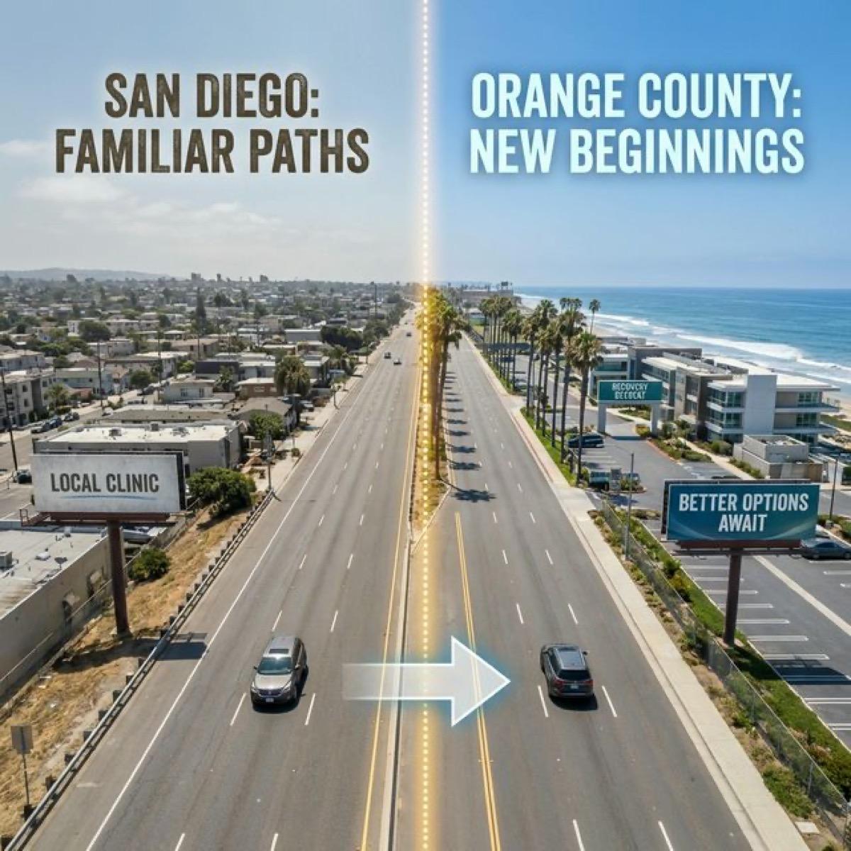 Why San Diego Residents Travel to Orange County for Rehab