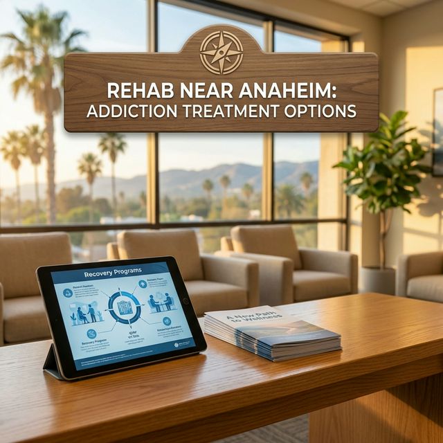 Rehab Near Anaheim: Addiction Treatment Options