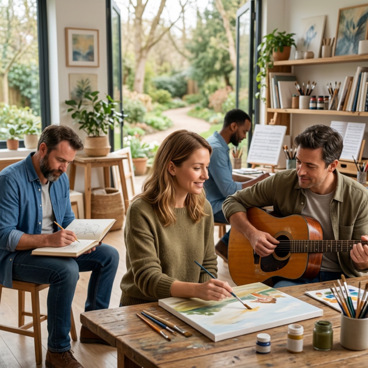 The Role of Creativity in Healing: Art, Music, and Writing