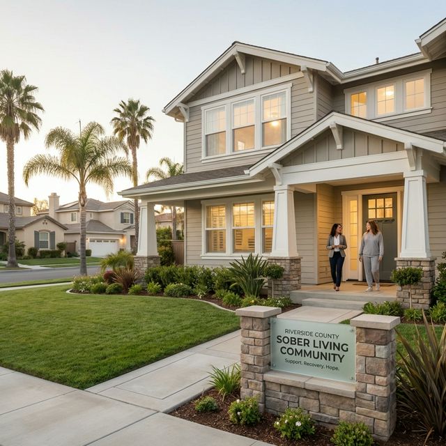 Sober Living Homes in Riverside County