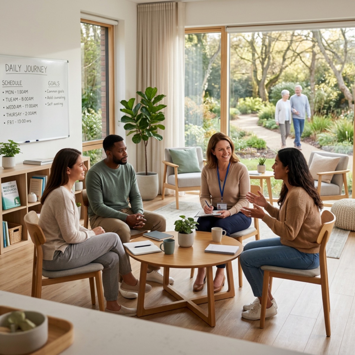 What Happens During a Typical Day in Residential Rehab?