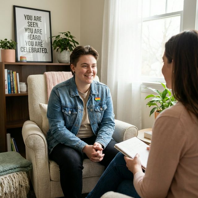 LGBTQ+ Addiction Treatment Session